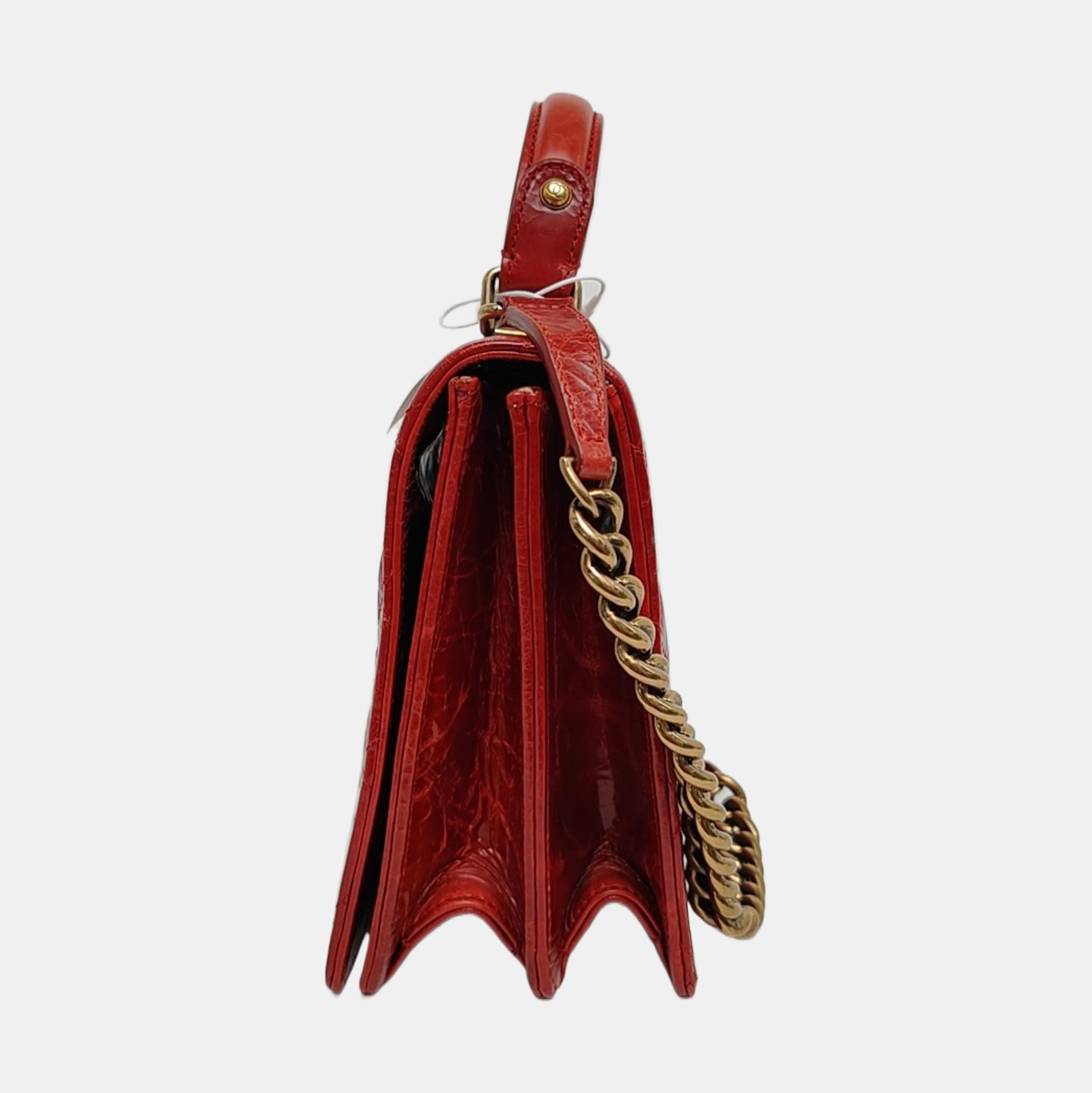 Authenticated pre-owned  2.55 Quilted Calfskin Red - Shoulder Bag at Looply