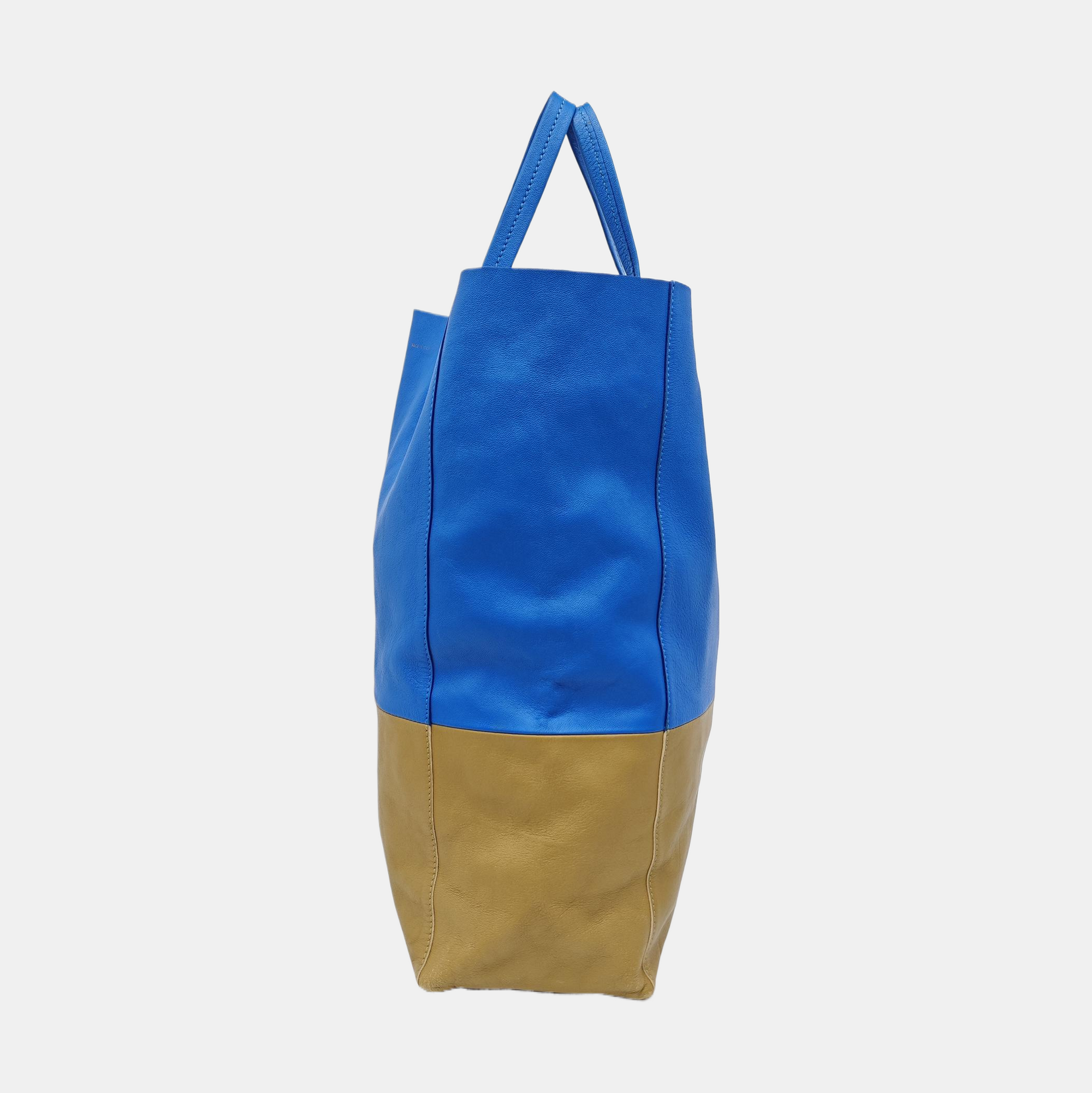 VERTICAL CABAS Medium Calfskin Blue