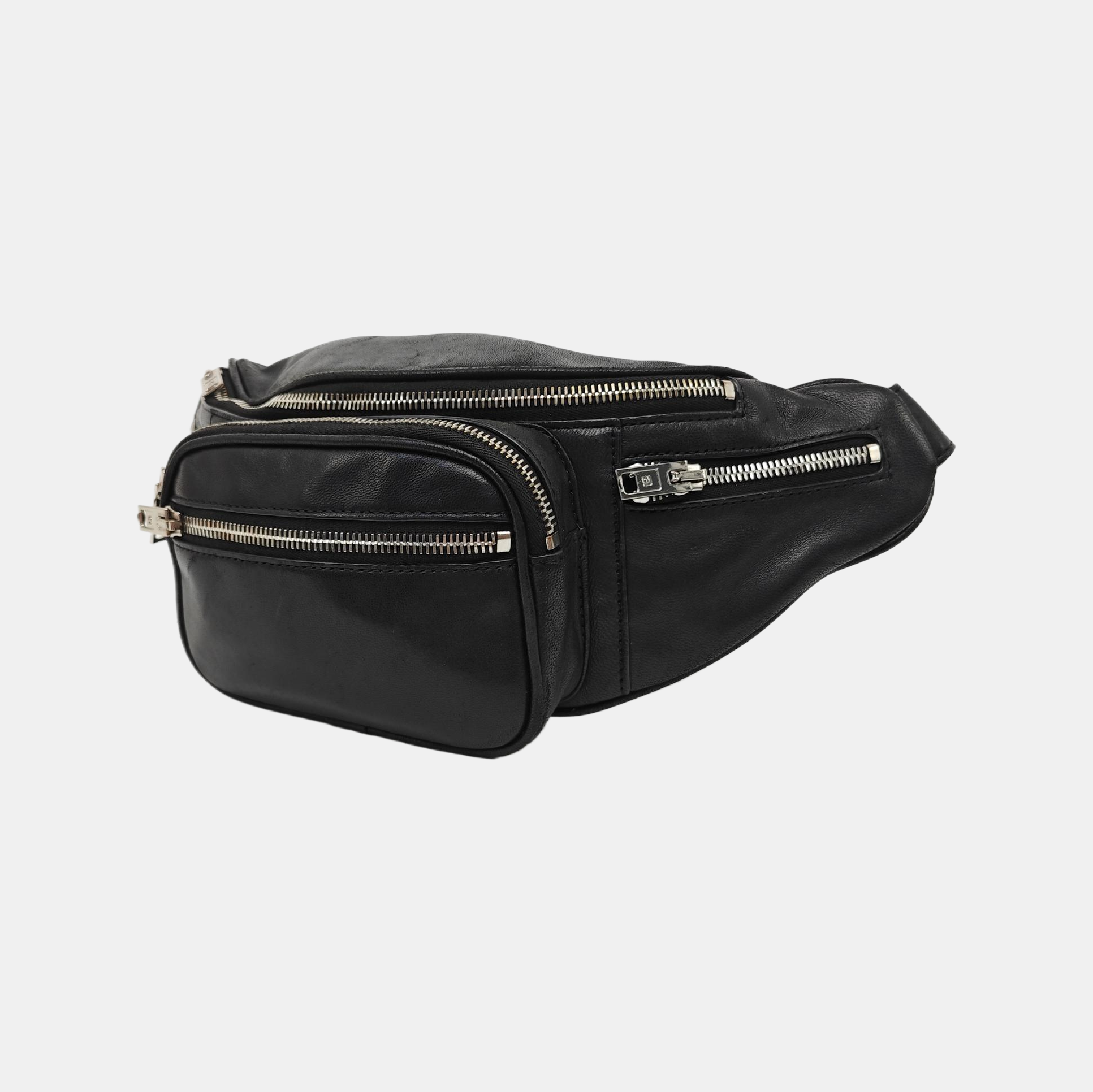 Lambskin Belt Bag Medium Black
