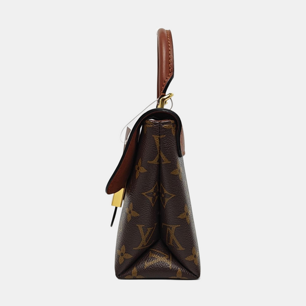 Authenticated pre-owned  LOCKY BB Monogram Coated Canvas Brown - Shoulder Bag at Looply
