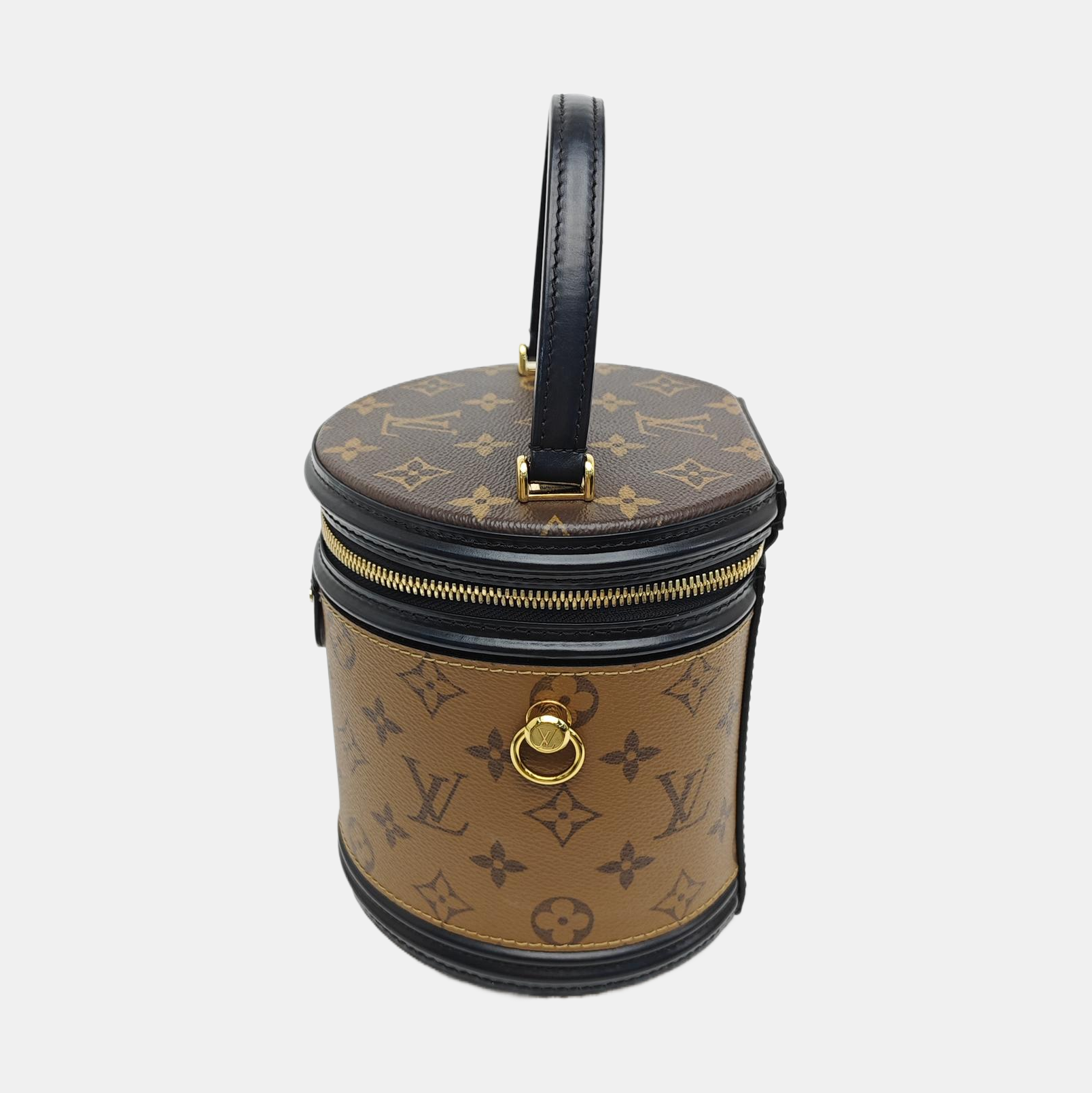 CANNES PM Monogram Coated Canvas Brown