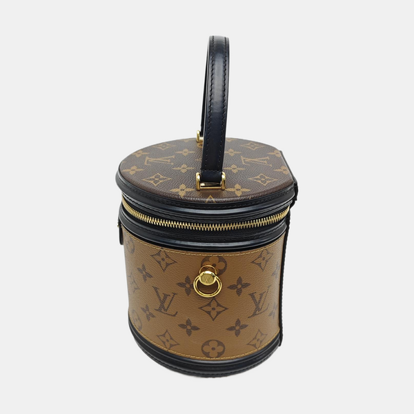 CANNES PM Monogram Coated Canvas Brown