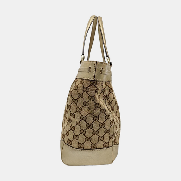 Mayfair Monogram Canvas Beige
