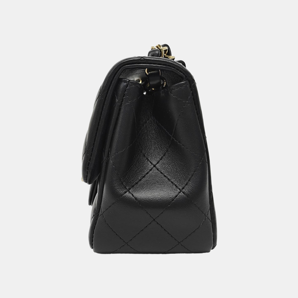 CLASSIC FLAP Mini Quilted Lambskin Black