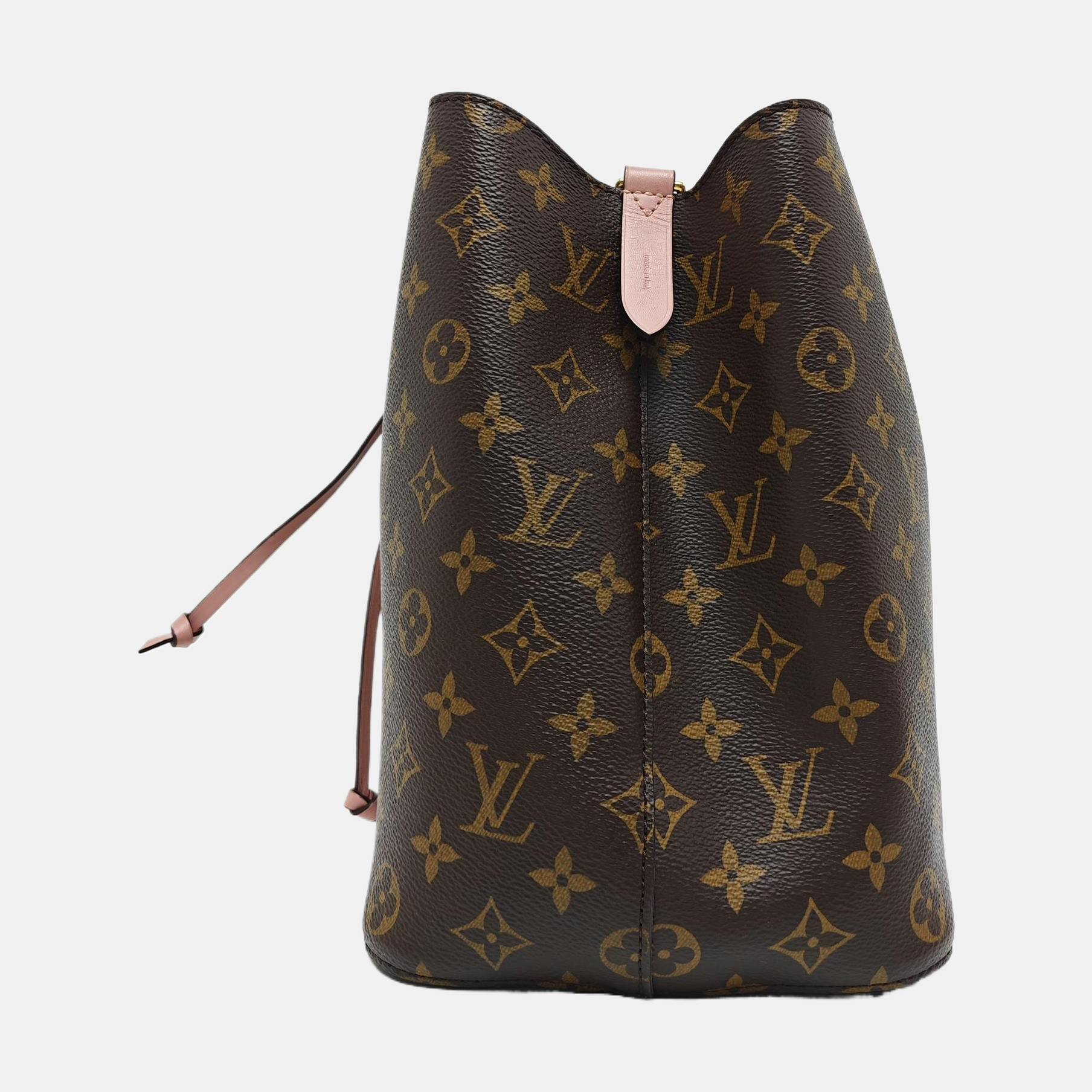 NÉONOÉ MM Monogram Coated Canvas Brown