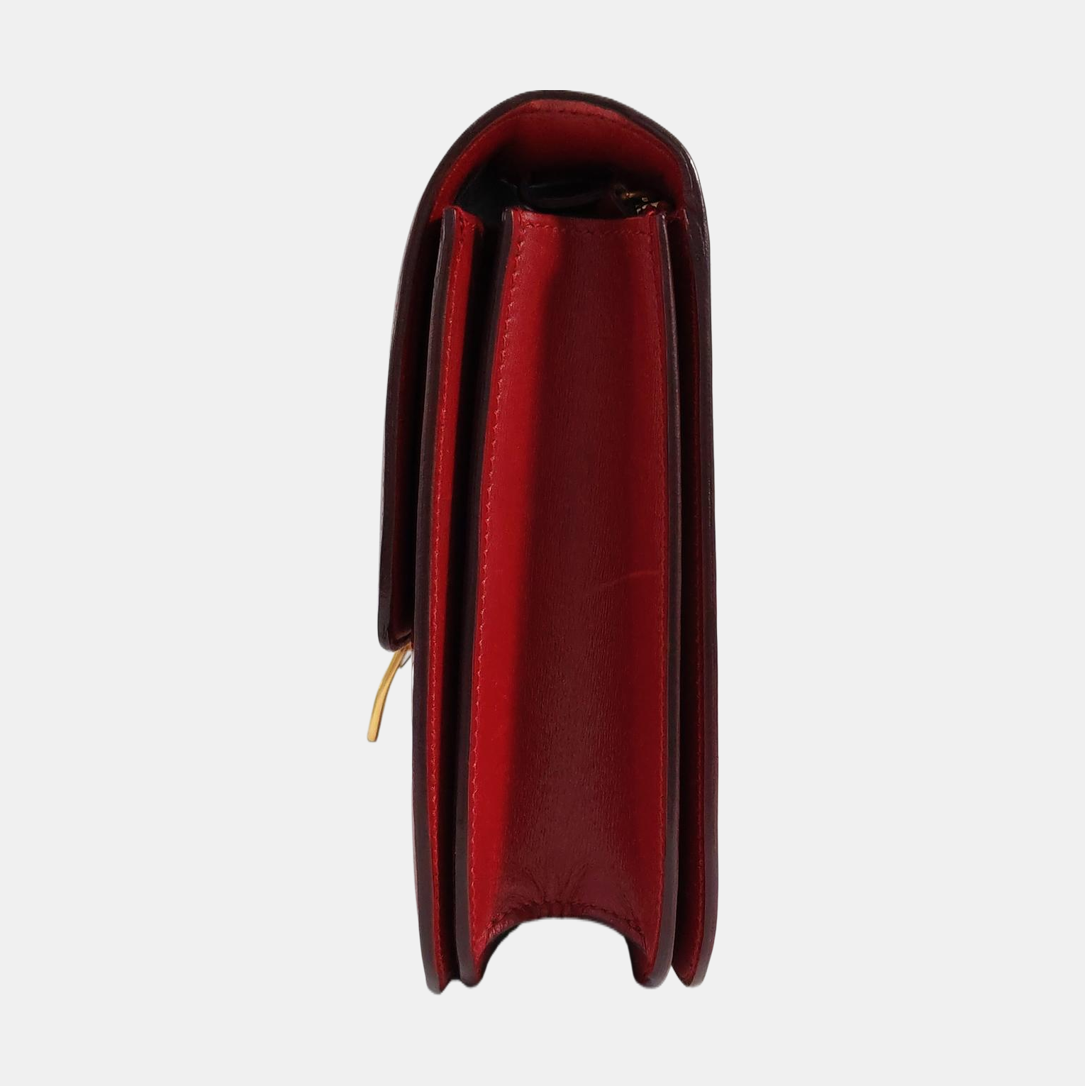 CLASSIC BOX Medium Calfskin Red