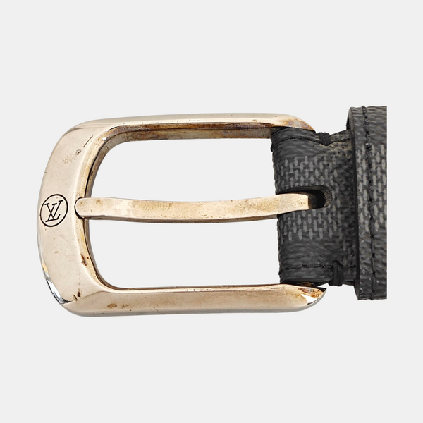 Coated Canvas Belt Black