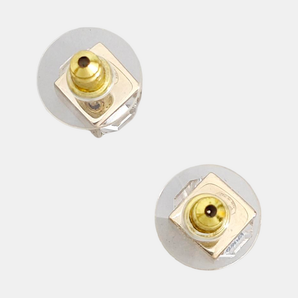 Metal Gold Stud Earrings