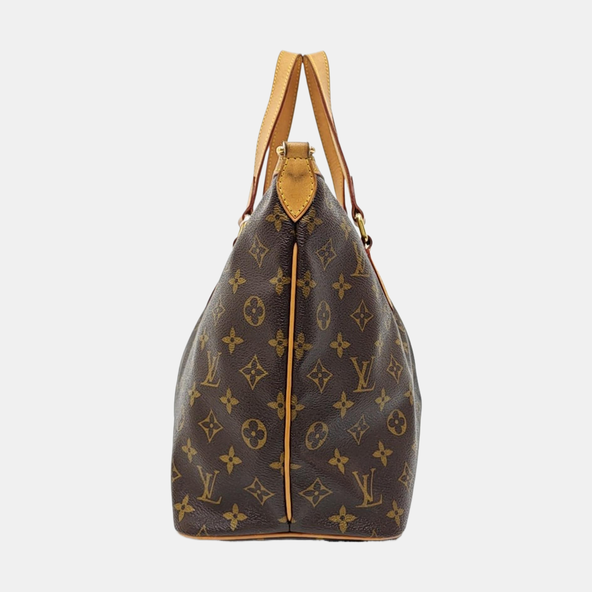 PALERMO PM Monogram Coated Canvas Brown