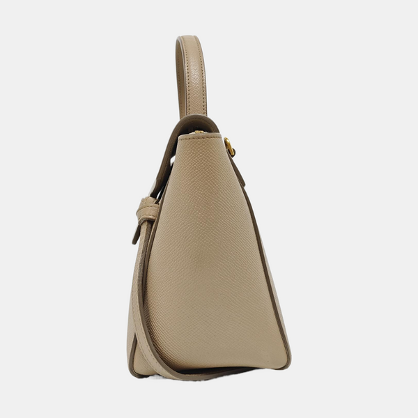 BELT Nano Calfskin Beige