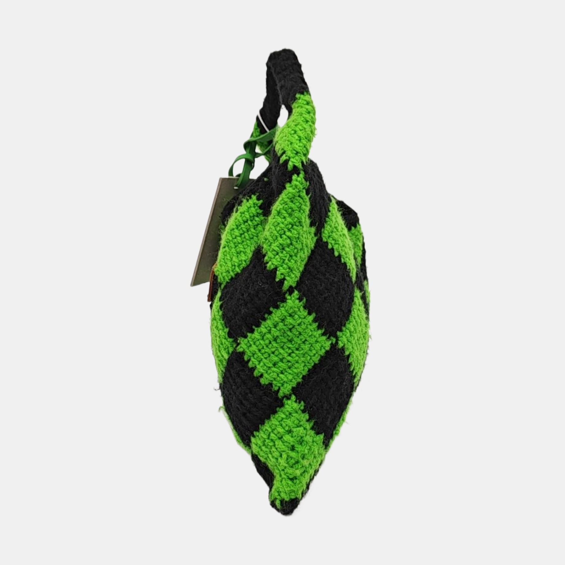 Fabric Top Handle Bag Multicolor