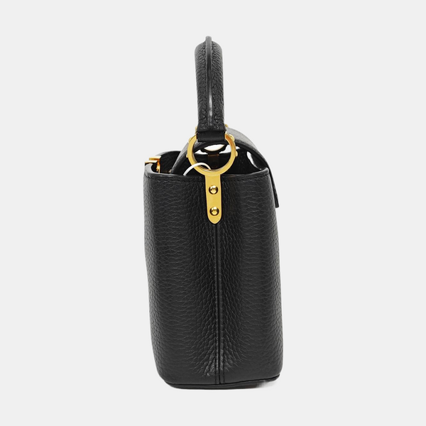 CAPUCINES Mini Calfskin Black