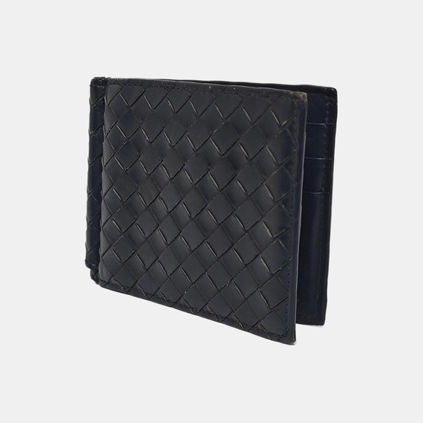 Calfskin Card Holder Blue