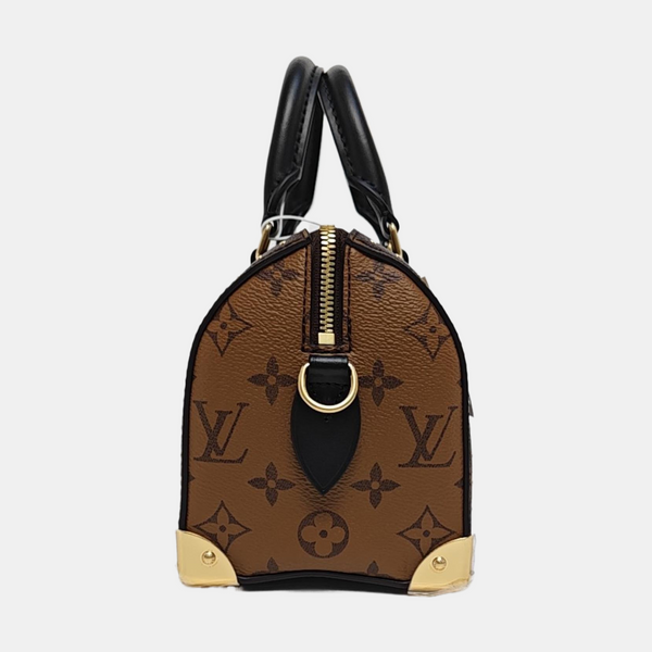 SPEEDY TRUNK 20 Monogram Coated Canvas Brown