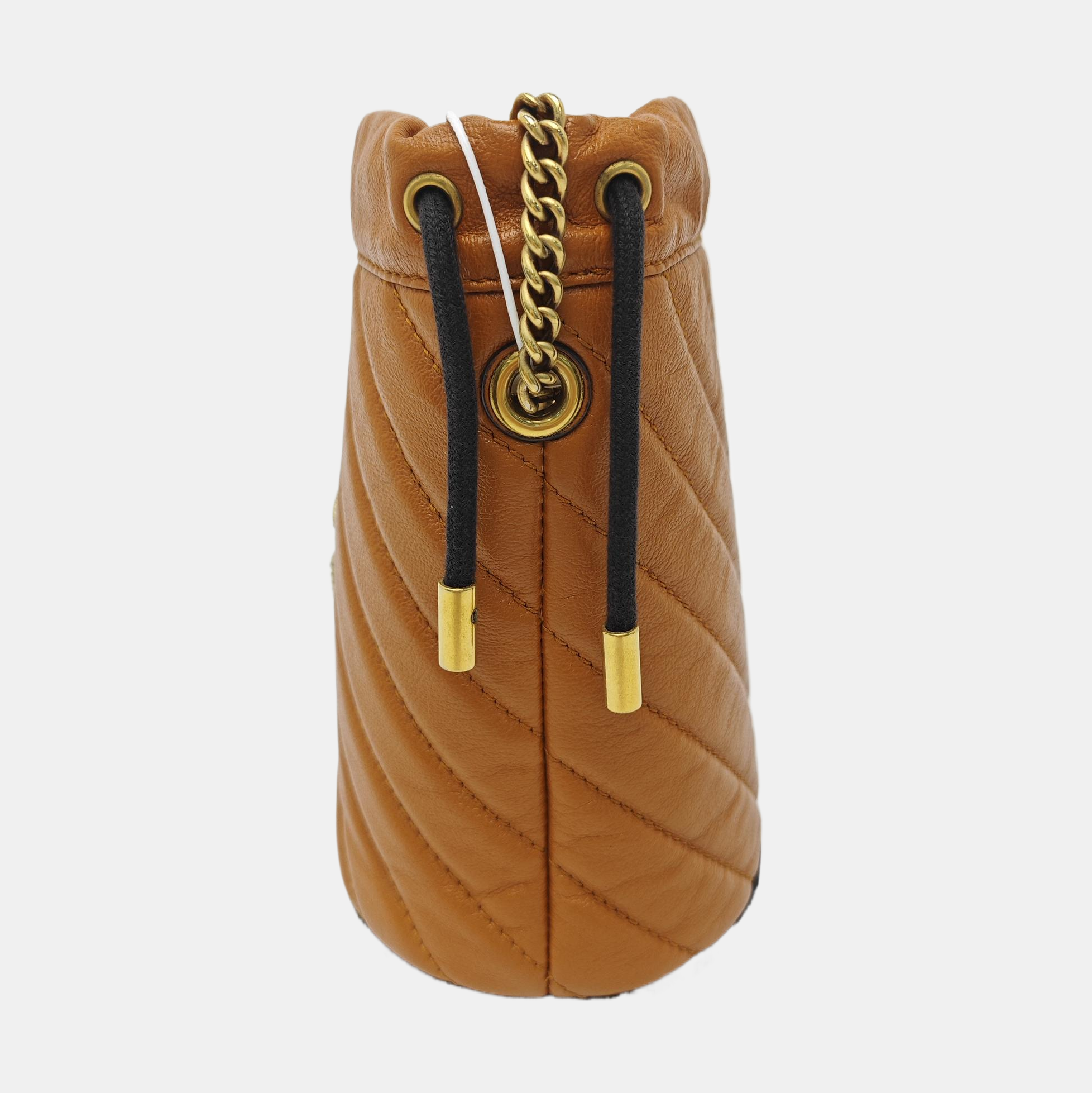 GG Marmont Mini Quilted Calfskin Yellow