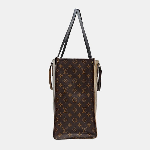 ONTHEGO GM Monogram Coated Canvas Brown