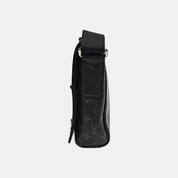 DISTRICT PM Monogram Coated Canvas Black