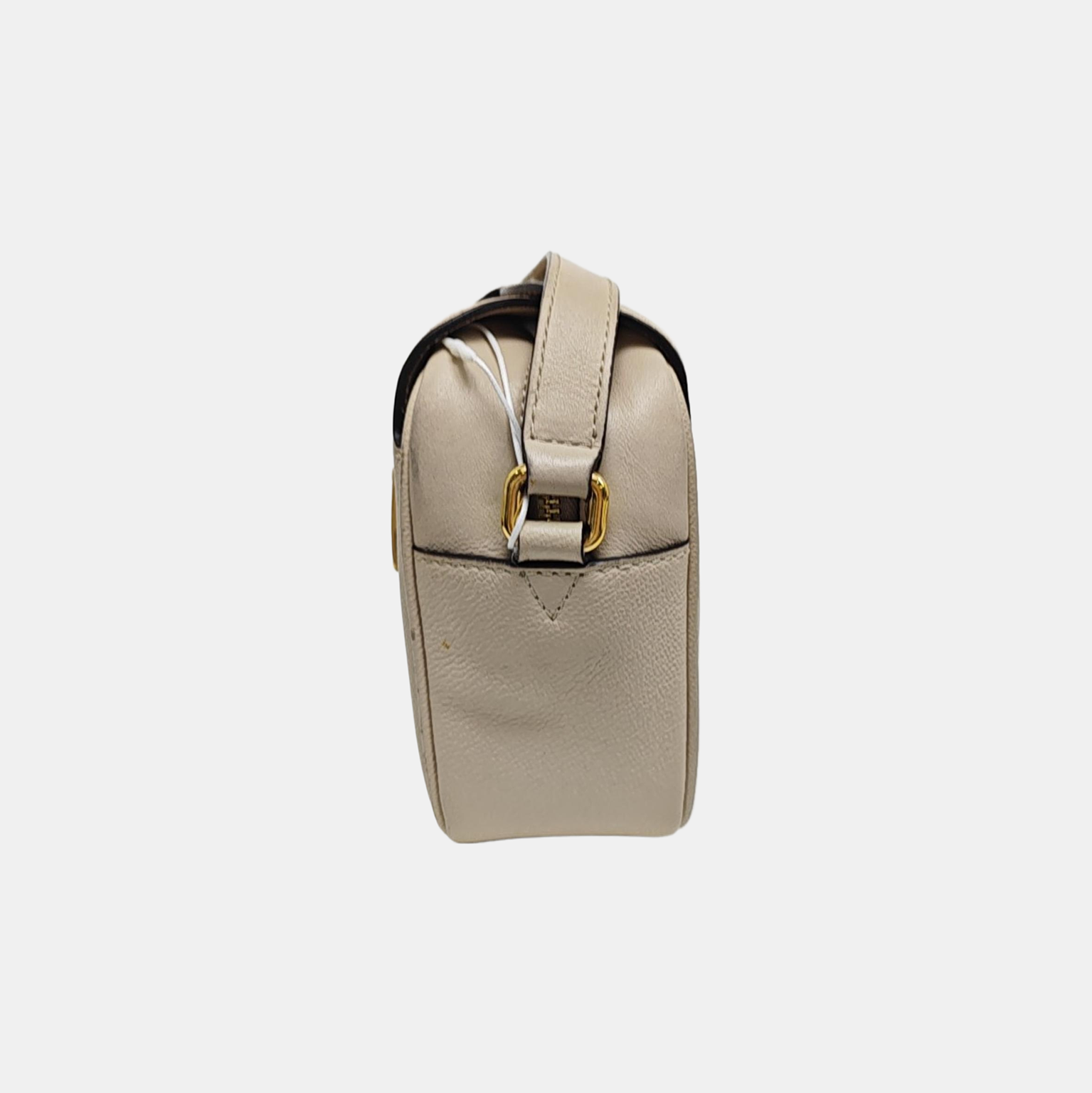 Buckle Calfskin Beige