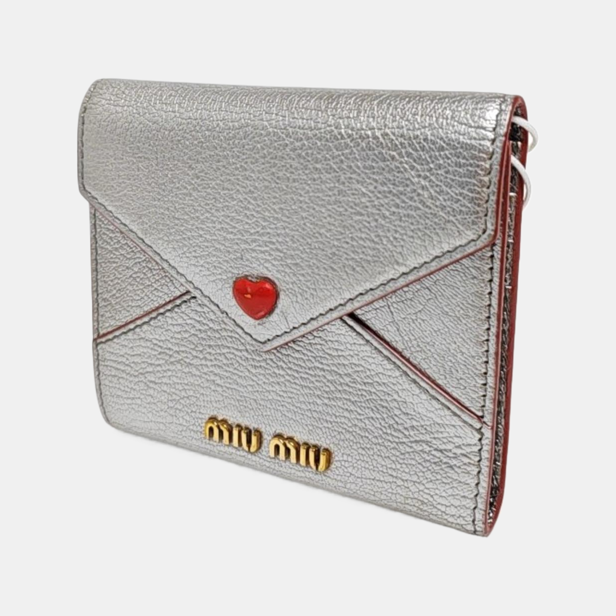 Love Lambskin Gray Wallet