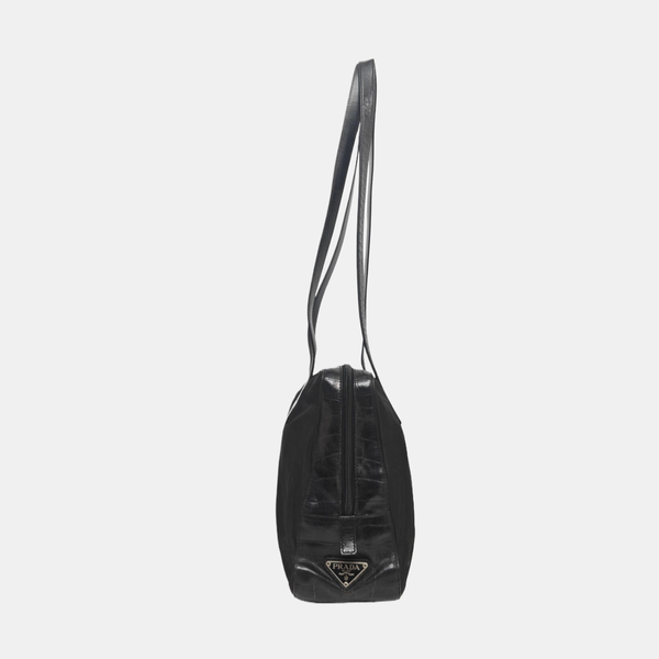 Nylon Tote Bag Black