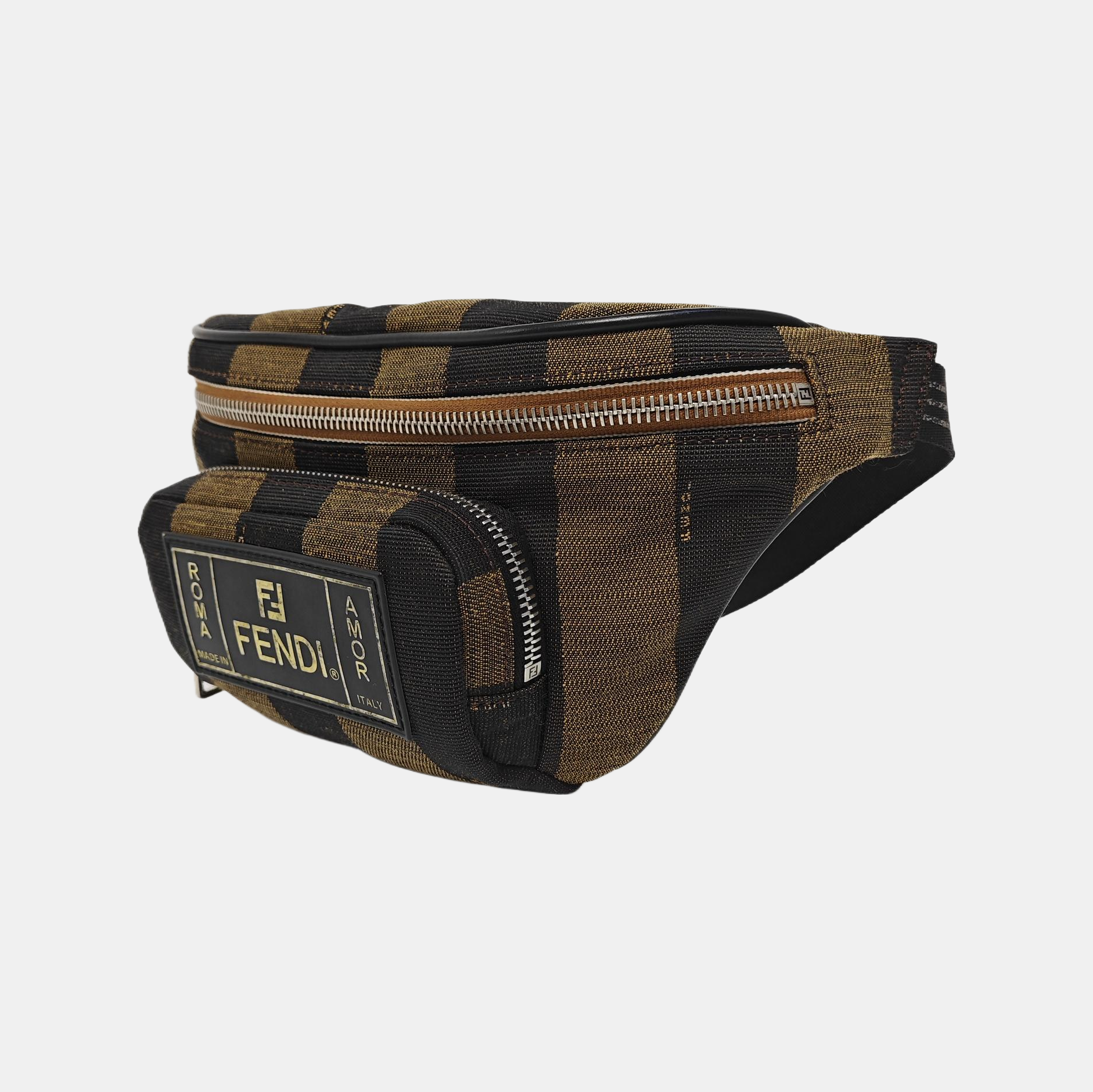 Canvas Belt Bag Brown