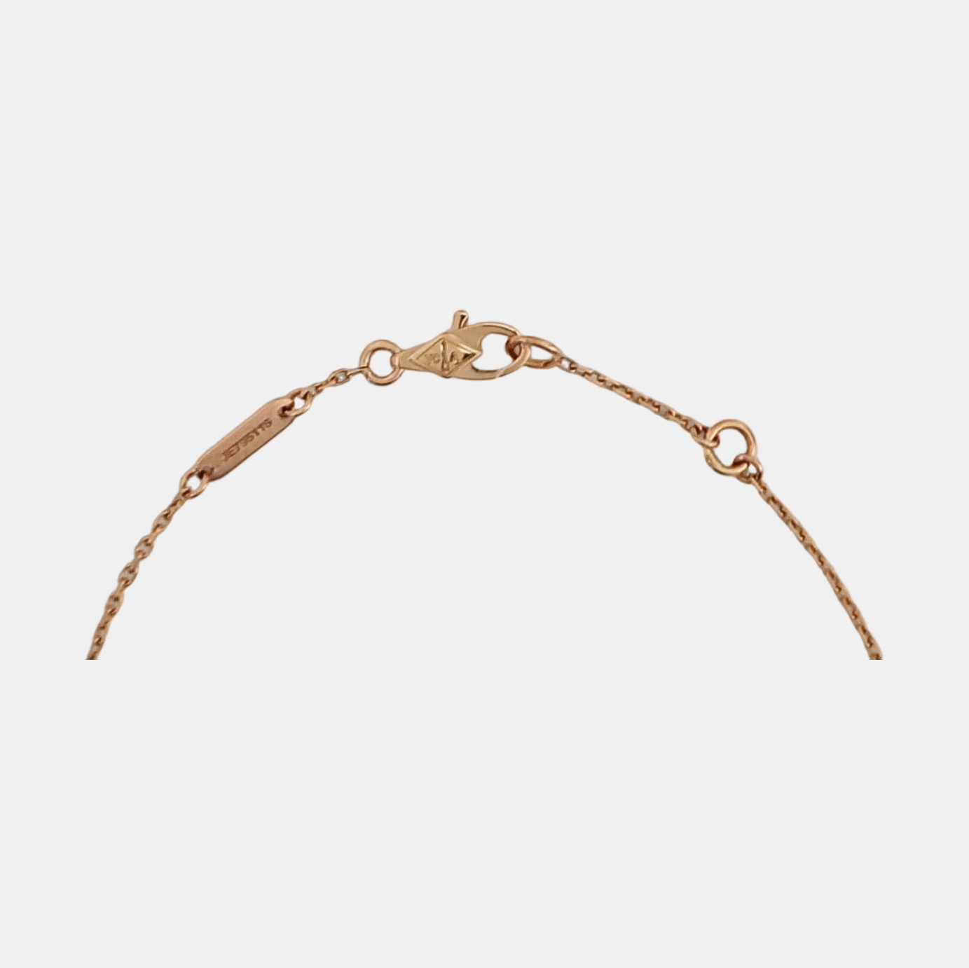 Sweet Alhambra 18k Rose Gold Bracelet