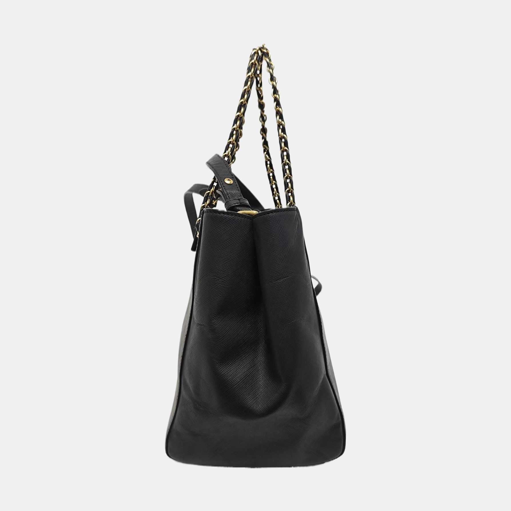 Calfskin Tote Bag Black