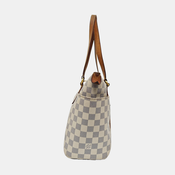 TOTALLY Damier Azur Coated Canvas Beige