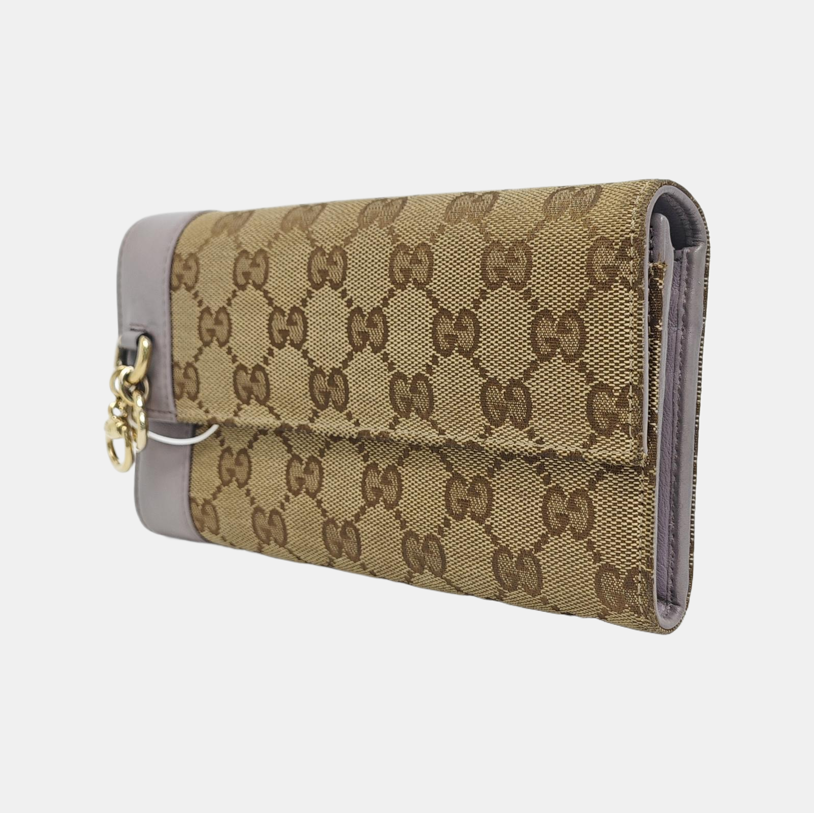 Monogram Canvas Wallet Brown
