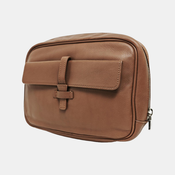 Calfskin Clutch Beige
