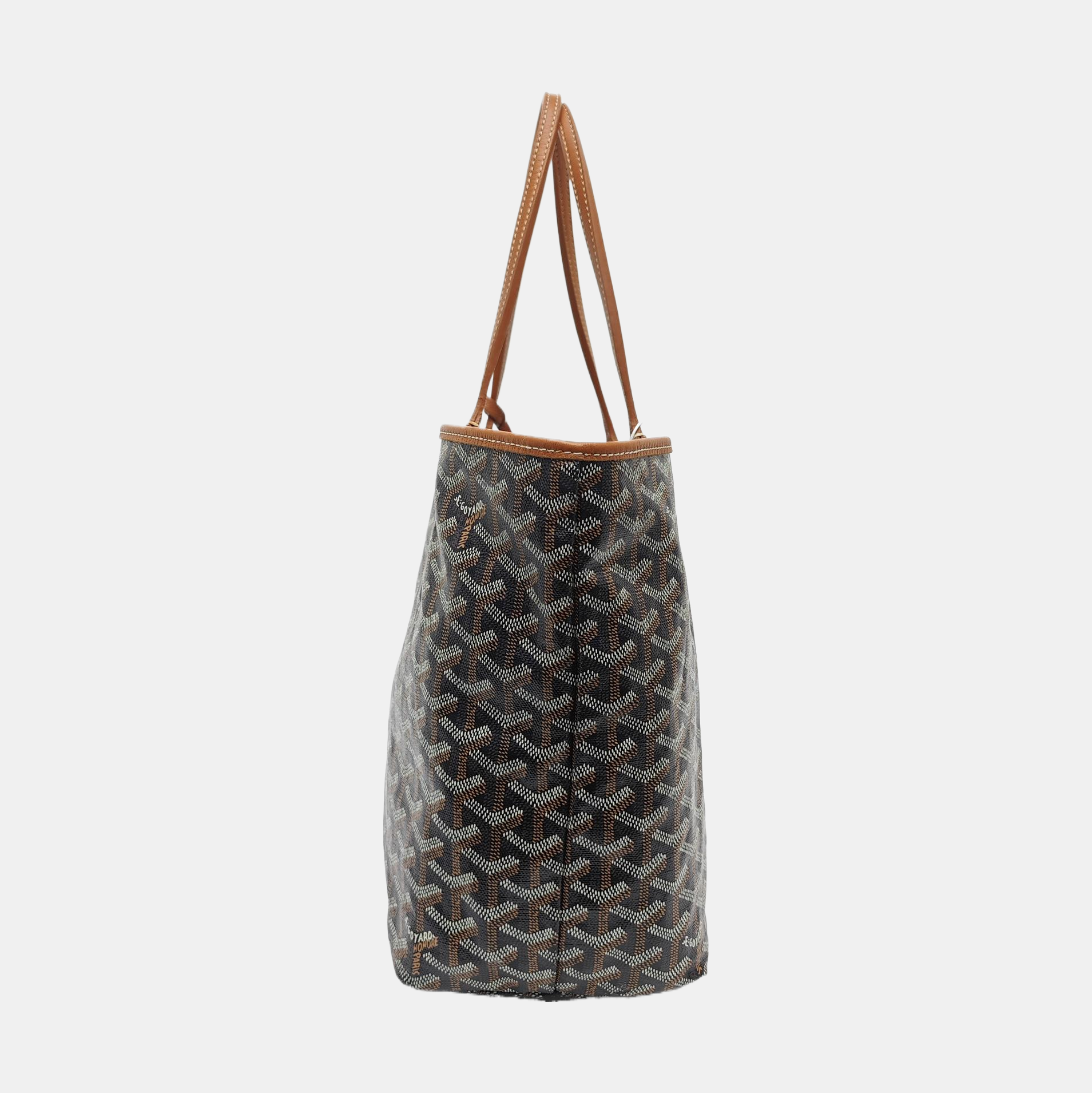 Saint Louis PM Coated Canvas Black