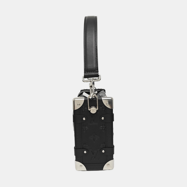 SIDE TRUNK MM Monogram Calfskin Black