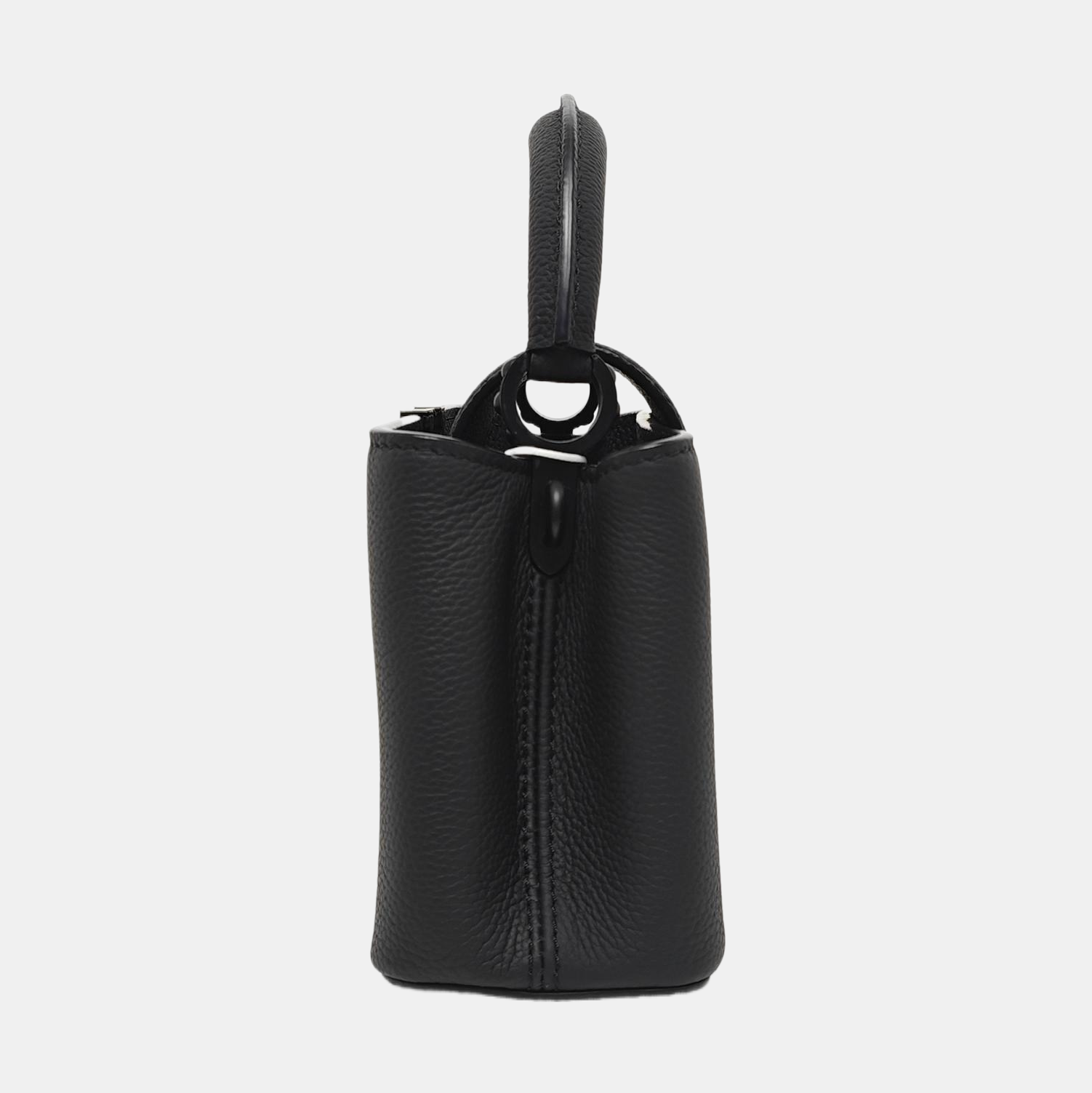 CAPUCINES Mini Calfskin Black