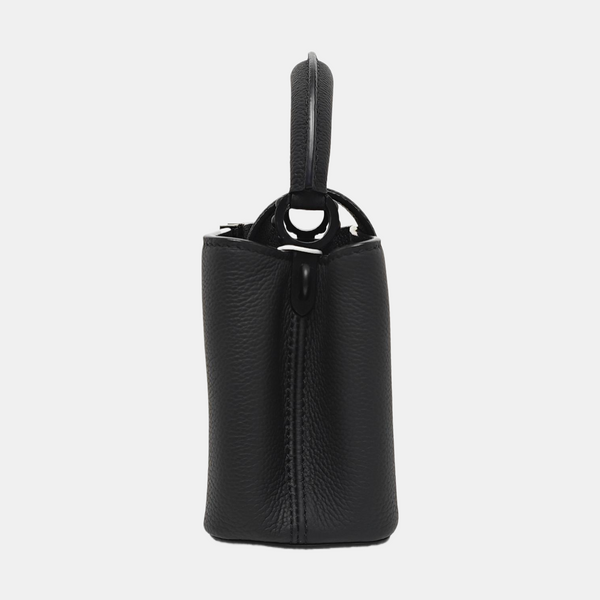 CAPUCINES Mini Calfskin Black