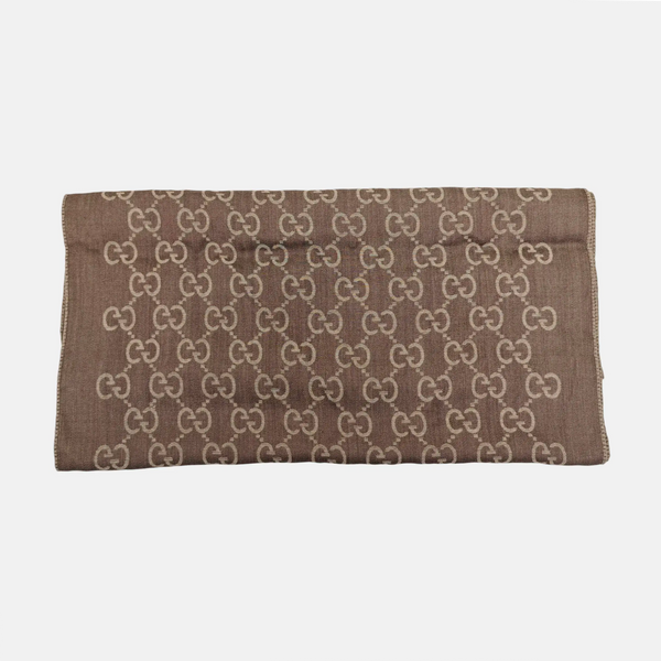 Wool Scarf Brown