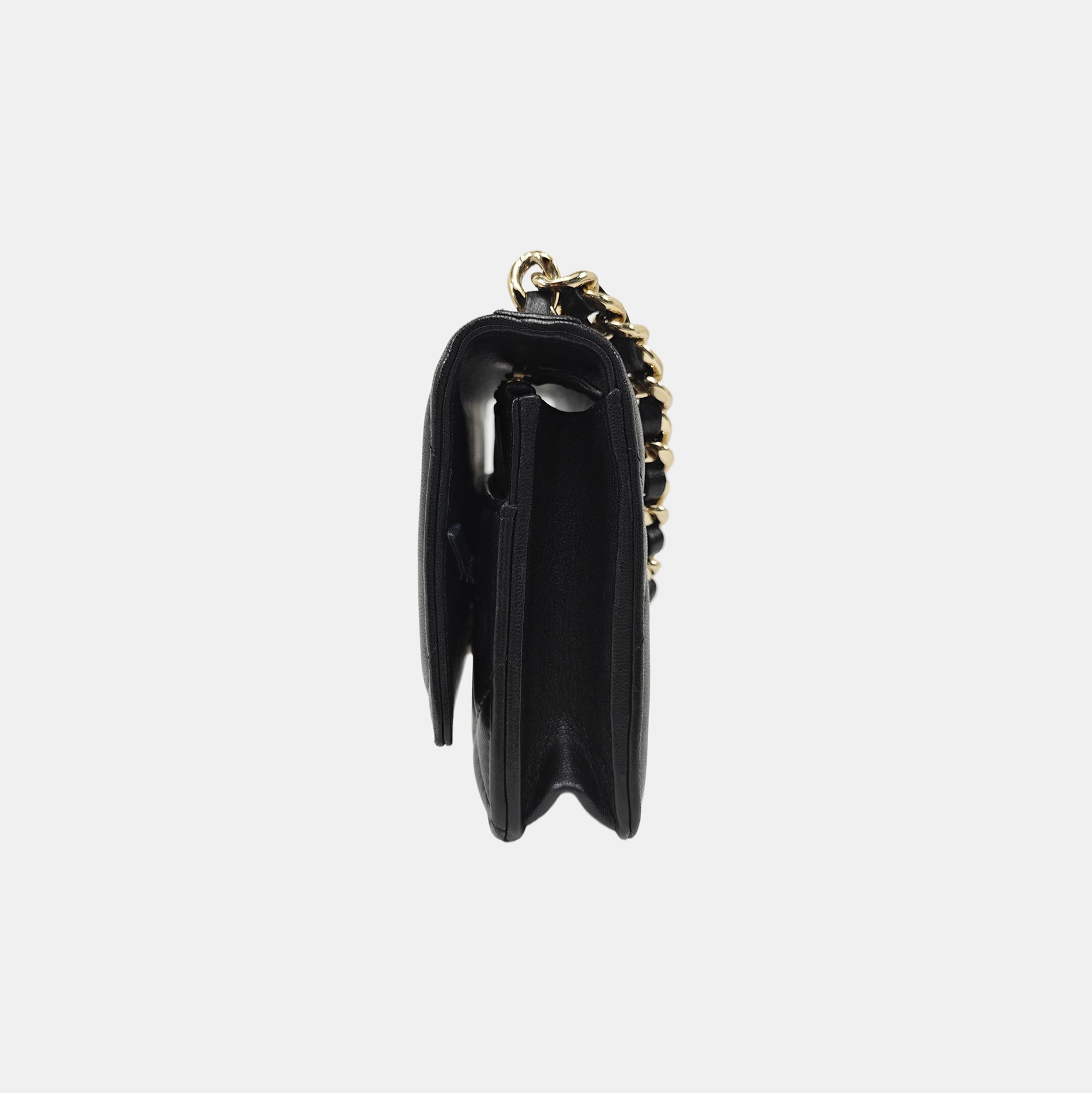 CHANEL 19 Quilted Lambskin Black