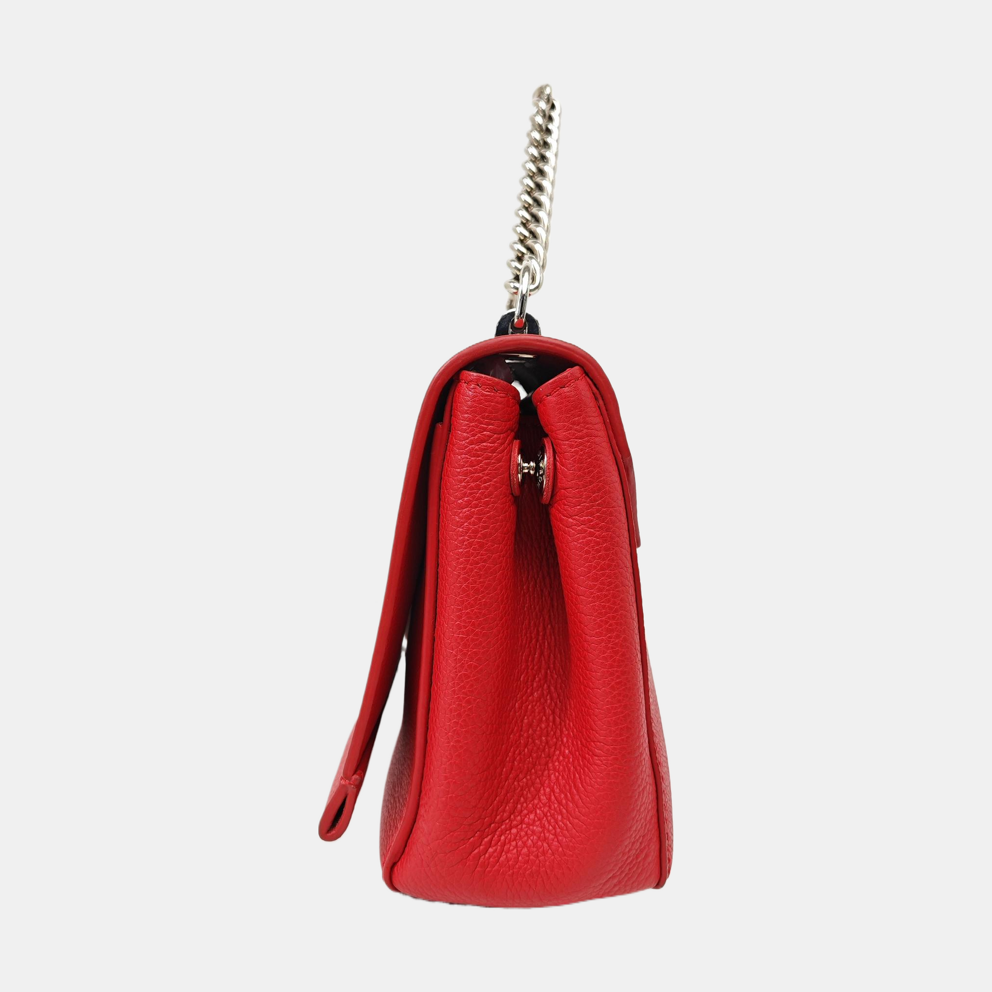 LOCKME BB Calfskin Red