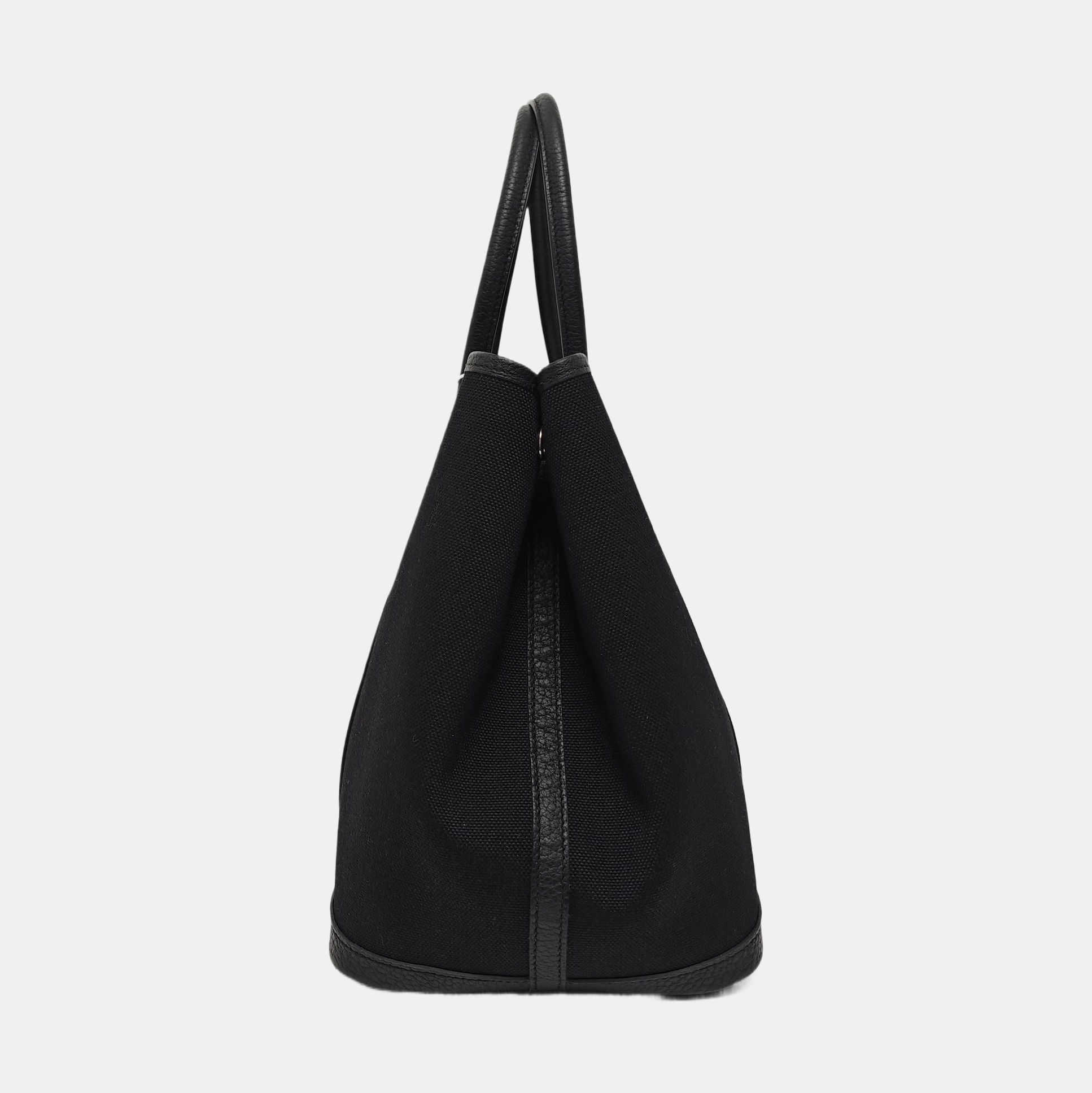 Authenticated pre-owned  Garden Party 36 Canvas Black - Tote Bag at Looply