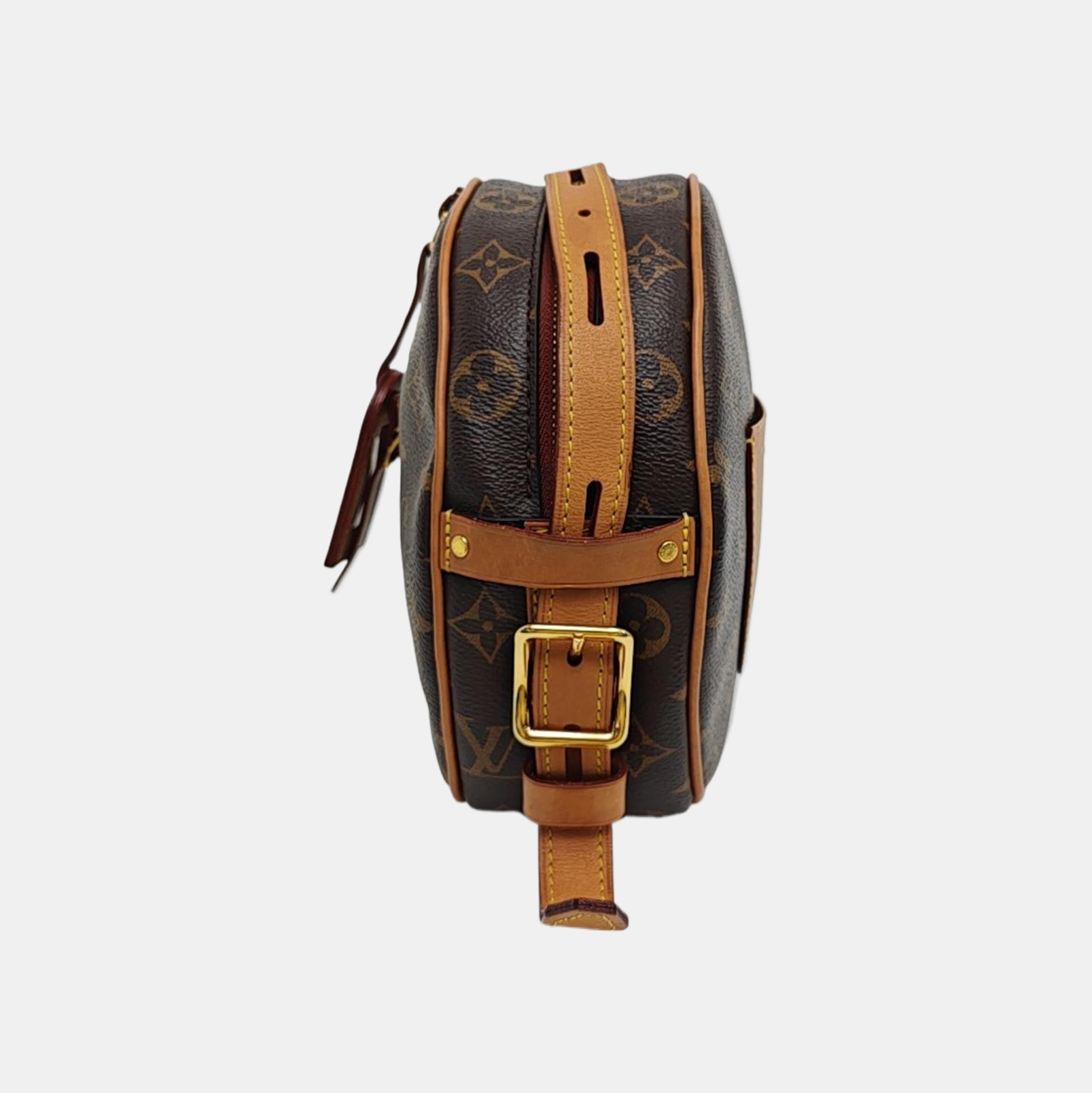 BOITE CHAPEAU MM Monogram Coated Canvas Brown