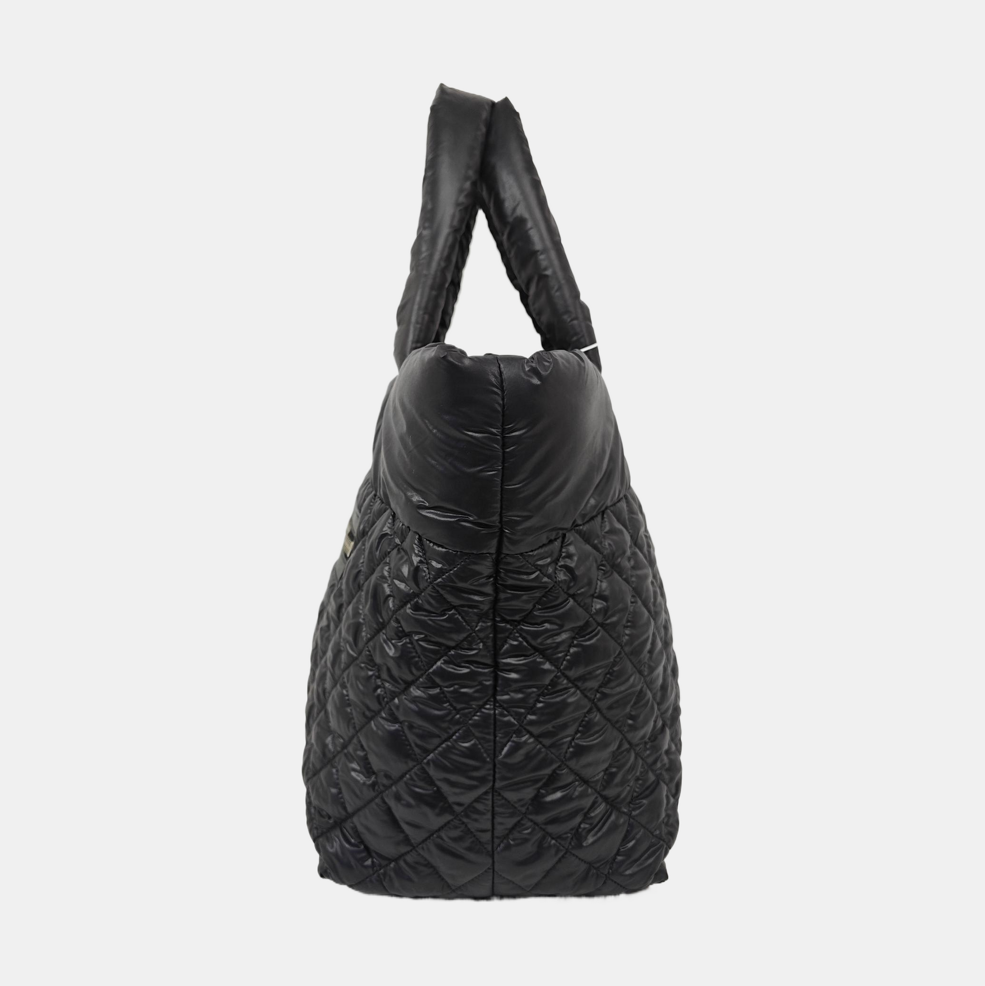 COCO COCOON Quilted Nylon Black