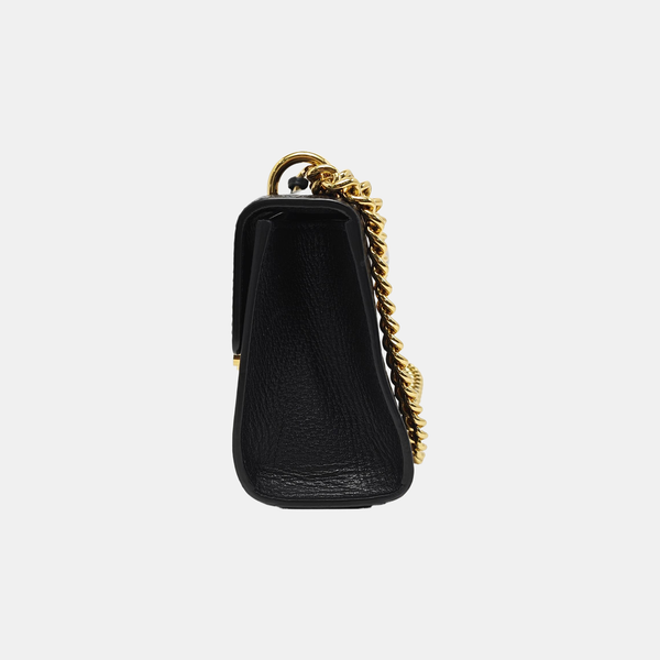 Authenticated pre-owned  Padlock Small Calfskin Black - Shoulder Bag at Looply