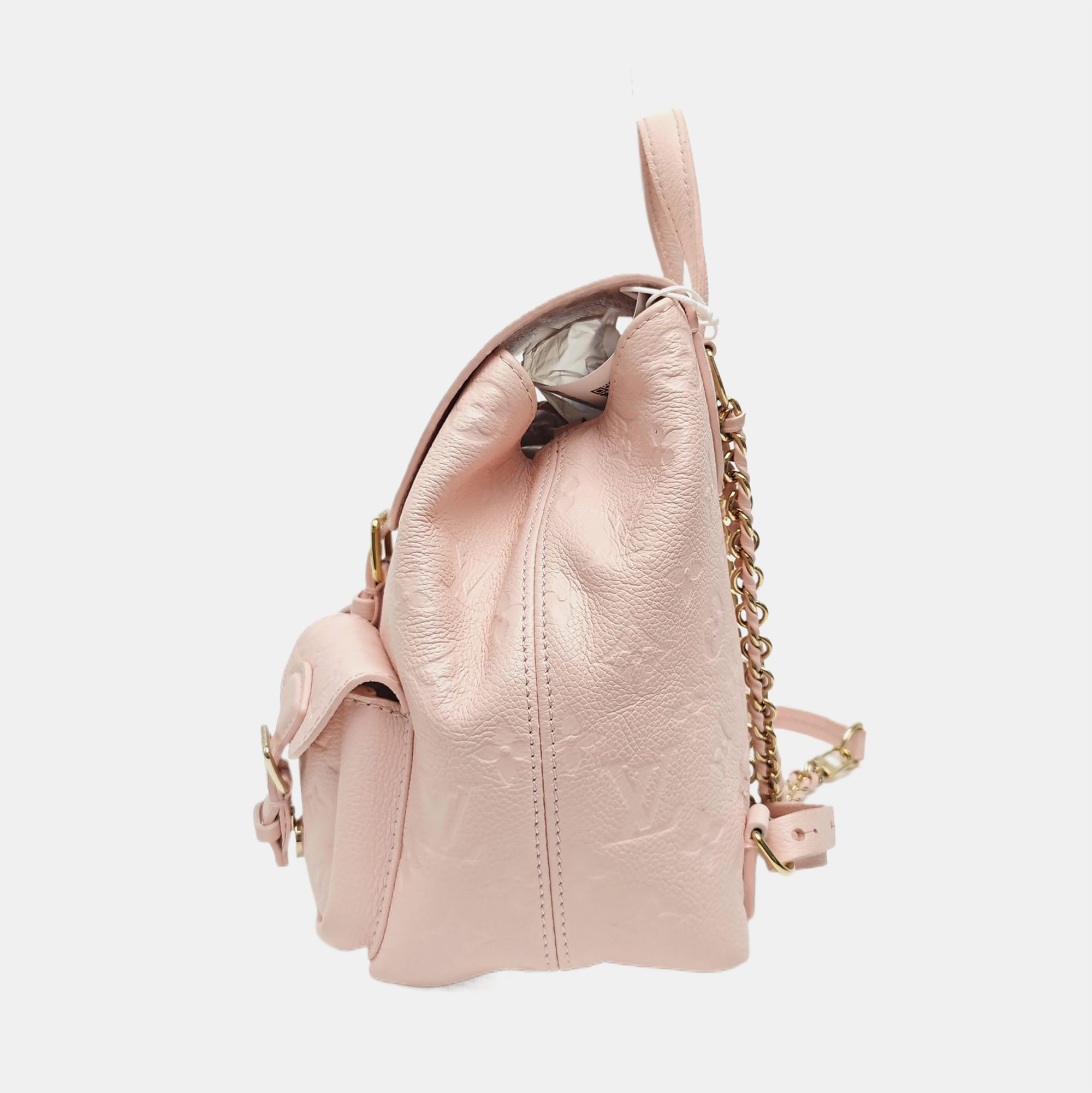 BACKUP Monogram Calfskin Pink