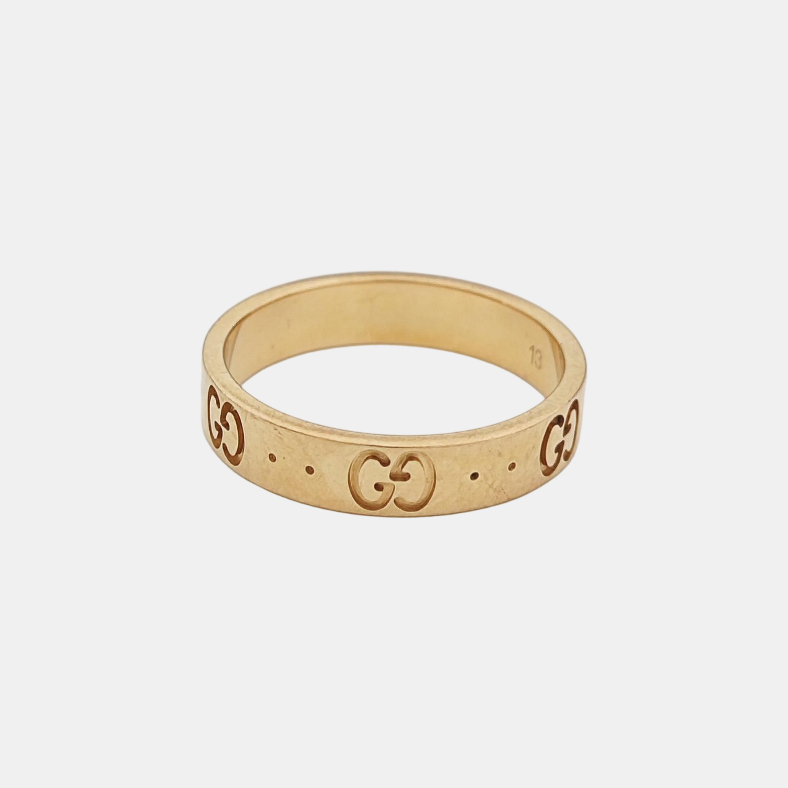 Icon 18k Gold Rose Gold Ring HK 13