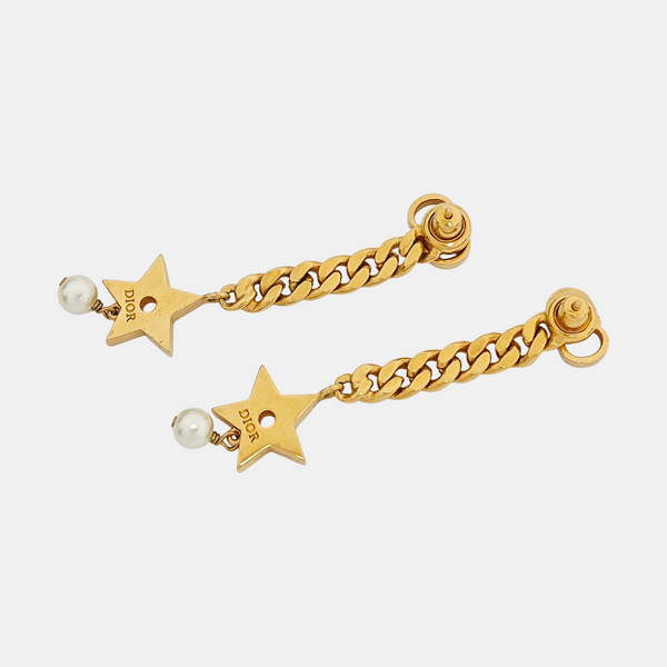 Metal Gold Stud Earrings