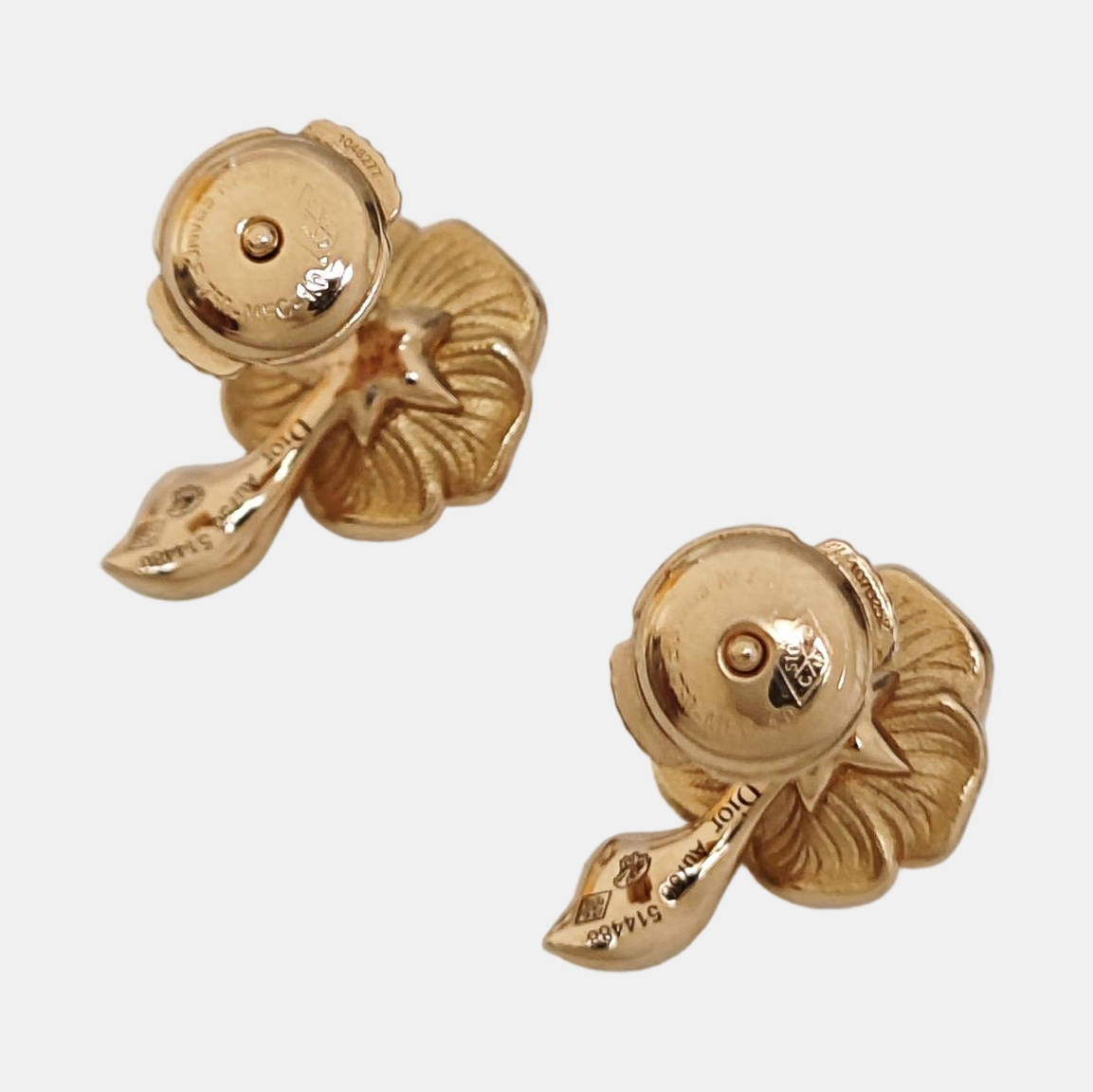 18k Rose Gold Stud Earrings