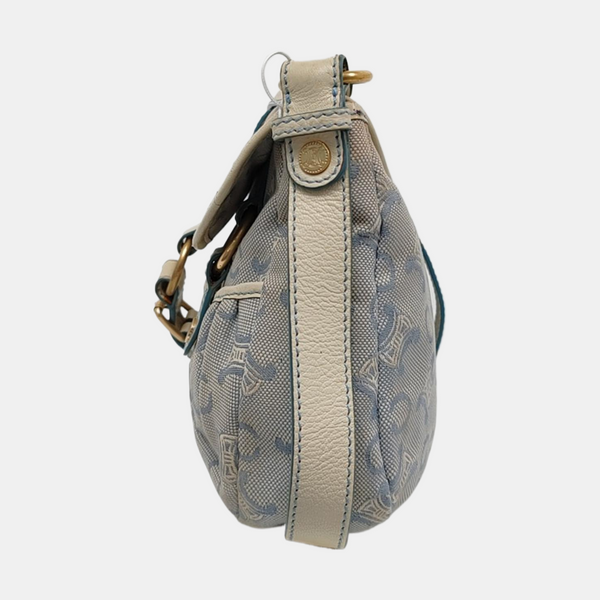 Canvas Shoulder Bag Blue