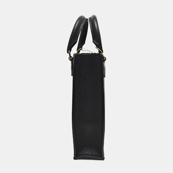 SAC PLAT Mini Monogram Calfskin Black