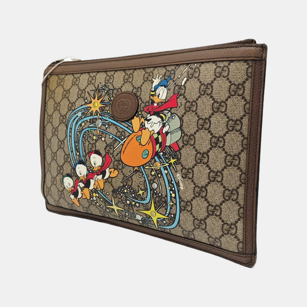 Disney X Gucci Monogram Coated Canvas Beige