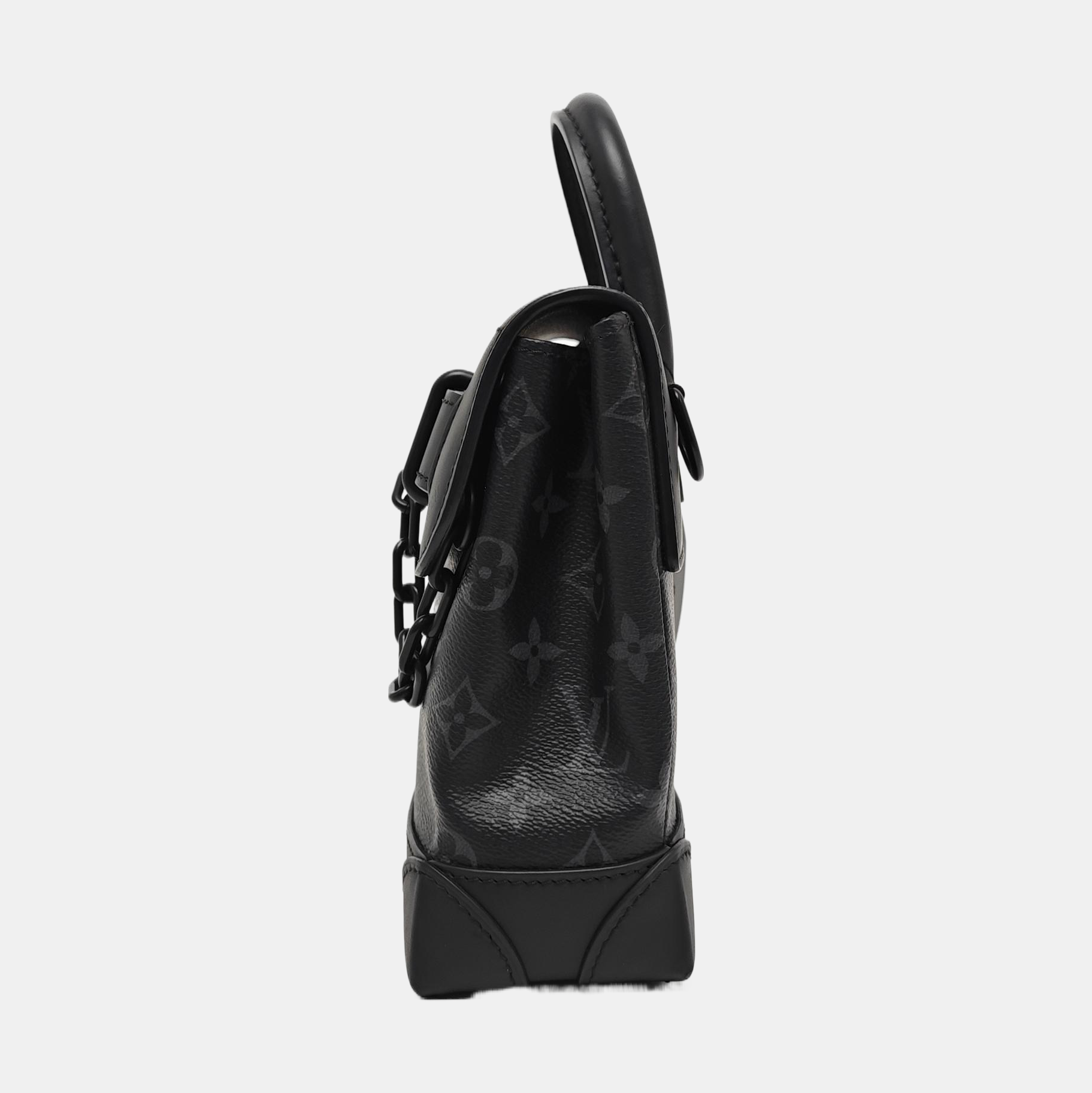 STEAMER PM Monogram Coated Canvas Black