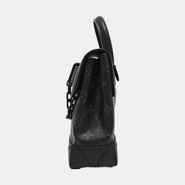 STEAMER PM Monogram Coated Canvas Black